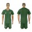 Argentina Blank Army Green Goalkeeper Soccer Country Jersey