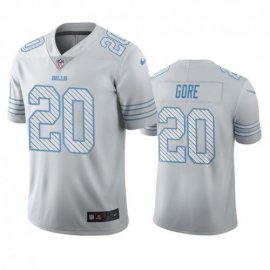 Buffalo Buffalo Bills #20 Frank Gore White Vapor Limited City Edition NFL Jersey