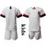 USA Blank Home Kid Soccer Country Jersey