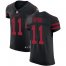Nike San Francisco 49ers #11 Brandon Aiyuk Black Alternate Mens Stitched NFL New Elite Jersey