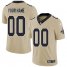 Nike New Orleans Saints Customized Gold Mens Stitched NFL Limited Inverted Legend Jersey