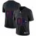 New England Patriots Custom Mens Nike Team Logo Dual Overlap Limited NFL Jersey Black