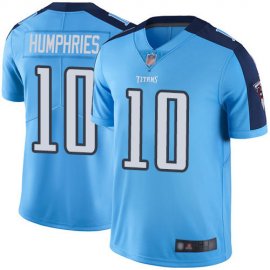 Nike Tennessee Titans #10 Adam Humphries Light Blue Mens Stitched NFL Limited Rush Jersey