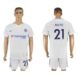 Chelsea #21 Matic Away Soccer Club Jersey