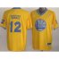 Golden State Warriors 12 Andrew Bogut Yellow Revolution 30 Swingman NBA Jersey 2013 Christmas Style Cheap