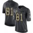 Nike Kansas City Chiefs #81 Kelvin Benjamin Black Mens Stitched NFL Limited 2016 Salute to Service Jersey