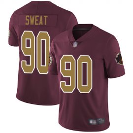 Nike Washington Football Team #90 Montez Sweat Burgundy Red Alternate Youth Stitched NFL Vapor Untouchable Limited Jersey