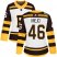 Adidas Boston Bruins #46 David Krejci White Authentic 2019 Winter Classic Womens Stitched NHL Jersey