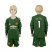 Manchester United #1 De Gea Green Goalkeeper Long Sleeves Kid Soccer Club Jersey