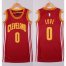 Womens Cavaliers #0 Kevin Love Red Dress Stitched NBA Jersey