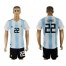 Argentina #22 GOMEZ Home 2018 FIFA World Cup Soccer Jersey