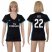 Womens Real Madrid #22 Isco Away Soccer Club Jersey