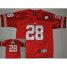 Wisconsin Badgers 28 Montee Ball Red College Football Jersey