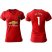 Womens Manchester United #1 DE GEA Red Home Soccer Club Jersey