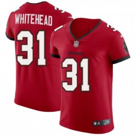 Tampa Bay Buccaneers #31 Jordan Whitehead Mens Nike Red Vapor Elite Jersey