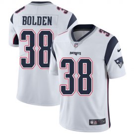 Nike New England Patriots #38 Brandon Bolden White Youth Stitched NFL Vapor Untouchable Limited Jersey