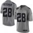 Nike Minnesota Vikings #28 Adrian Peterson Gray Mens Stitched NFL Limited Gridiron Gray Jersey