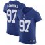Nike New York Giants #97 Dexter Lawrence Royal Blue Team Color Mens Stitched NFL Vapor Untouchable Elite Jersey