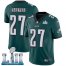 Nike Philadelphia Eagles #27 Malcolm Jenkins Midnight Green Team Color Super Bowl LII Mens Stitched NFL Vapor Untouchable Limited Jersey