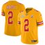 Nike Kansas City Chiefs #2 Dustin Colquitt Gold Youth Super Bowl LV Bound Stitched NFL Limited Inverted Legend Jersey