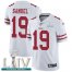 Nike San Francisco 49ers #19 Deebo Samuel White Super Bowl LIV 2020 Mens Stitched NFL Vapor Untouchable Limited Jersey