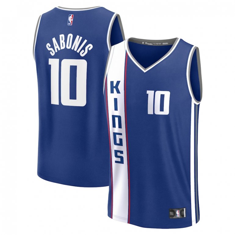 Domantas Sabonis Sacramento Kings Fanatics Branded Unisex 2023/24 Fast Break Jersey – Blue – City Edition Domantas Sabonis Sacramento Kings Fanatics Branded Unisex 2023/24 Fast Break Jersey – Blue – City Edition
