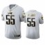 Philadelphia Eagles #55 Brandon Graham Mens Nike White Golden Edition Vapor Limited NFL 100 Jersey