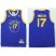 Golden State Warriors #17 Chris Mullin Blue Throwback Stitched NBA Jersey