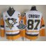 Pittsburgh Penguins #87 Sidney Crosby White/Black CCM Throwback 2017 Stanley Cup Finals Champions Stitched NHL Jersey