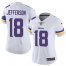 Nike Minnesota Vikings #18 Justin Jefferson White Womens Stitched NFL Vapor Untouchable Limited Jersey