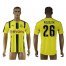 Dortmund #26 Piszczek Home Soccer Club Jersey