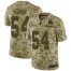 Nike Cleveland Browns #54 Olivier Vernon Camo Youth Stitched NFL Limited 2018 Salute to Service Jersey