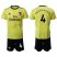 Arsenal #4 Mertesacker Yellow Soccer Club Jersey