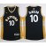 Toronto Raptors #10 DeMar DeRozan Black Gold Stitched NBA Jersey