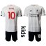 Liverpool #10 Mane Away Kid Soccer Club Jersey