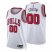 Nike Bulls Custom White Mens 2021-22 NBA 75th Anniversary Diamond Swingman Jersey – Association Edition
