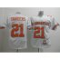 Oklahoma State Cowboys 21 Barry Sanders White NCAA Jerseys