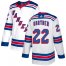 Adidas New York Rangers #22 Mike Gartner White Away Authentic Stitched NHL Jersey