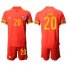 Wales #20 James Home Soccer Country Jersey