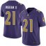 Nike Baltimore Ravens #21 Mark Ingram II Purple Youth Stitched NFL Limited Rush Jersey