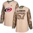 Adidas Carolina Hurricanes #57 Trevor Van Riemsdyk Camo Authentic 2017 Veterans Day Stitched Youth NHL Jersey