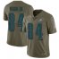 Nike Philadelphia Eagles #84 Greg Ward Jr. Olive Mens Stitched NFL Limited 2017 Salute To Service Jersey