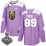 Adidas Vegas Golden Knights #89 Alex Tuch Purple Authentic Fights Cancer 2018 Stanley Cup Final Stitched Youth NHL Jersey