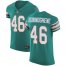 Nike Miami Dolphins #46 Noah Igbinoghene Aqua Green Alternate Mens Stitched NFL New Elite Jersey