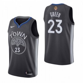 Nike Golden State Warriors #23 Draymond Green Black Womens 2022 NBA Finals Statement Edition Jersey Womens