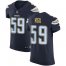Nike Los Angeles Chargers #59 Nick Vigil Navy Blue Team Color Mens Stitched NFL Vapor Untouchable Elite Jersey