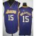 Los Angeles Lakers #15 Metta World Peace Purple Revolution 30 NBA Jerseys Cheap