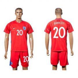 England #20 Barkley Away Soccer Country Jersey