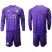 Leicester City Blank Purple Goalkeeper Long Sleeves Soccer Club Jersey