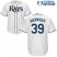 Tampa Bay Rays #39 Kevin Kiermaier White Cool Base Stitched Youth MLB Jersey